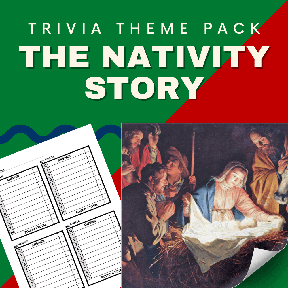 The Nativity Story Printable Trivia Questions and Answers for Pub Quiz.