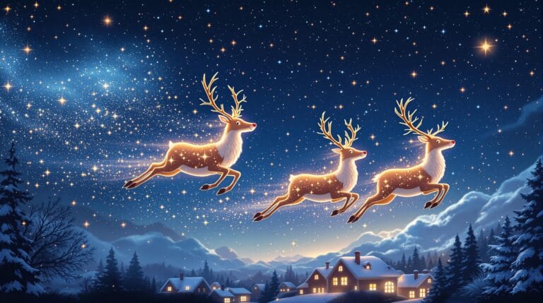 10 Fun Facts About Santa’s Reindeer Flight