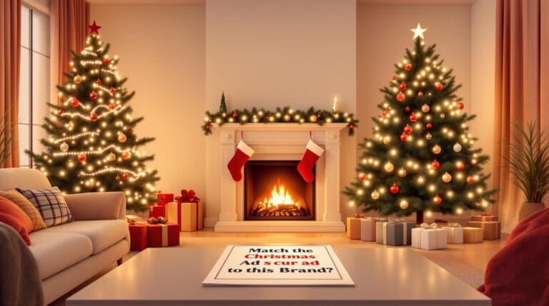 Match the Christmas Ad to the Brand Quiz