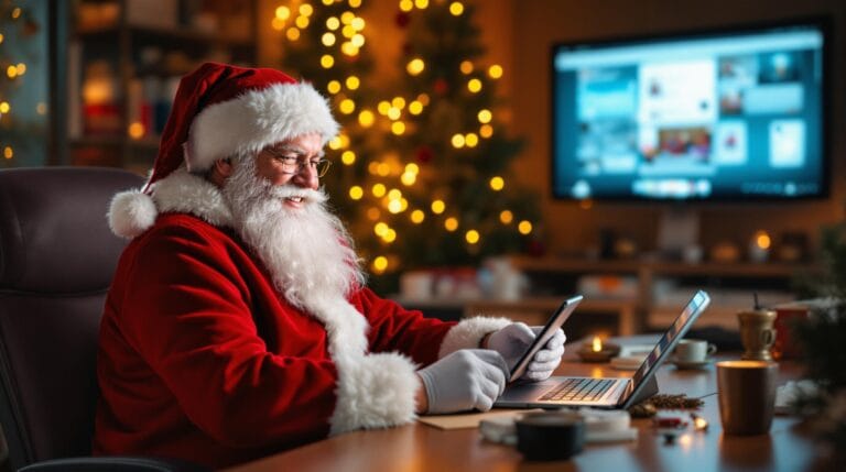How Santa Claus Became a Social Media Icon