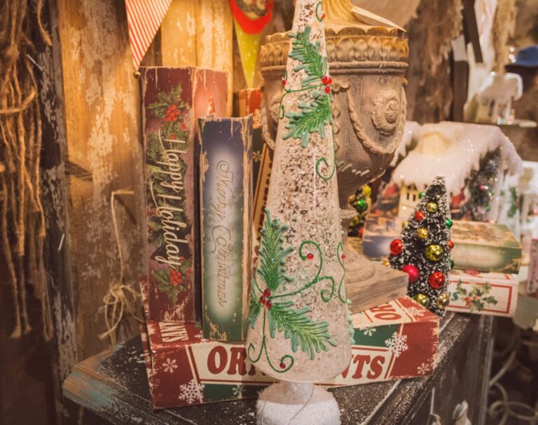 Photo Retro Christmas decorations